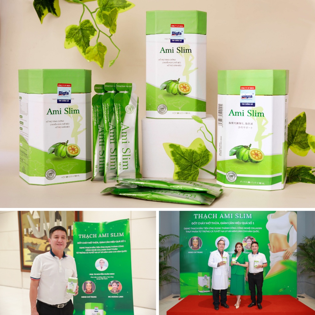 Thạch Ami Slim Giảm Cân Tại Nhà An Toàn