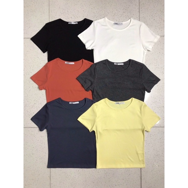 ÁO THUN BODY GÂN TAY NGẮN