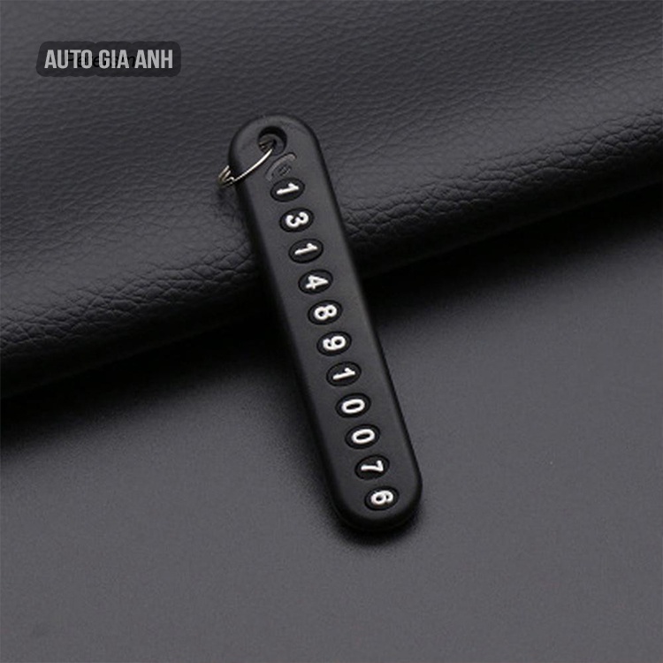 Móc khoá gắn số điện thoại thẻ treo số điện thoại tránh thất lạc tiện dụng phù hợp cho chìa khóa ô tô xe máy