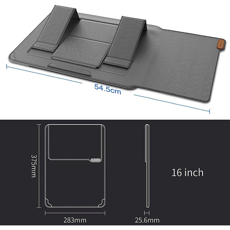 [Nillkin]Túi chống sốc MacbookLaptop đa năng kiêm giá đỡ &amp; miếng lót chuột hiệu Nillkin Sleeve Case Stand Adjustable