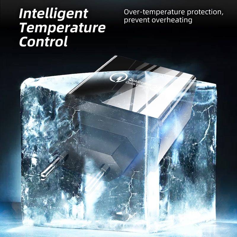 Củ sạc nhanh Ankndo 4 cổng USB QC 3.0 dành cho điện thoại