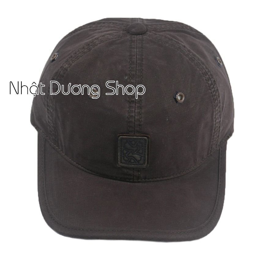 Nón kết nam cao cấp của 7 caps nón lưỡi trai nam với logo chữ Z với chất liệu vải Kaki đóng 4 sò mềm mại