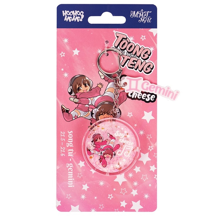 Móc Khoá Tòong-Teng A-MK51005 - Cung Song Tử - HooHooHaHa®