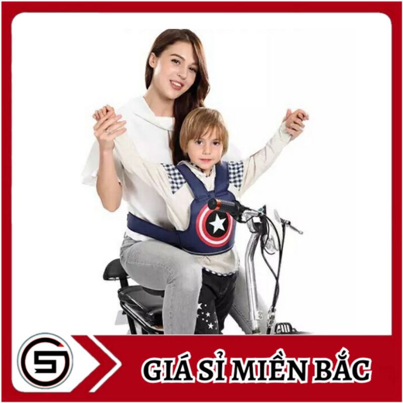 ĐAI XE MÁY CÓ ĐỞ VAI AN TOÀN CHO BÉ