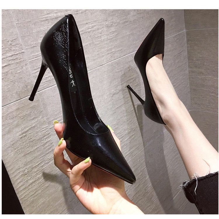 Giày cao gót mũi nhọn thời trang công sở thanh lịch cho nữ