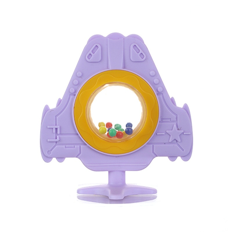 Lục Lạc Bằng Silicone Không BPA Dành Cho Bé Sơ Sinh Mọc Răng