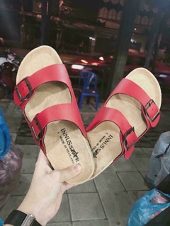 Dép thái quai da nam nữ