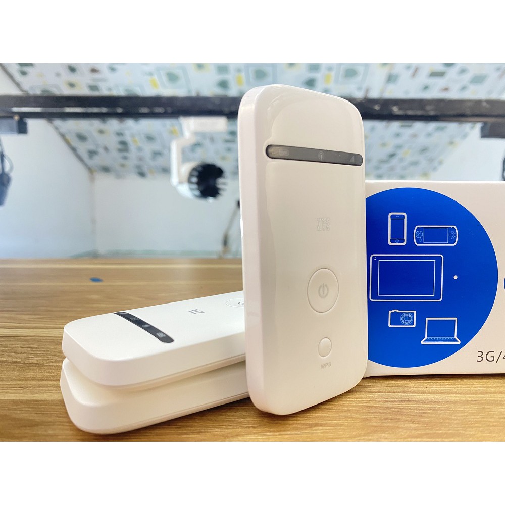 PHÁT WIFI DI ĐỘNG TỪ SIM 3G 4G 5G MF65 MÀU TRẮNG CHẠY ĐA MẠNG SÓNG KHỎE PIN KHỦNG