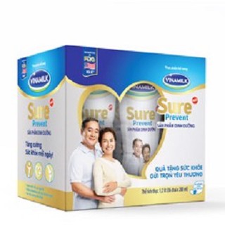 ( LỐC 6 CHAI ) Sữa bột pha sẵn Vinamilk Sure Prevent gold
