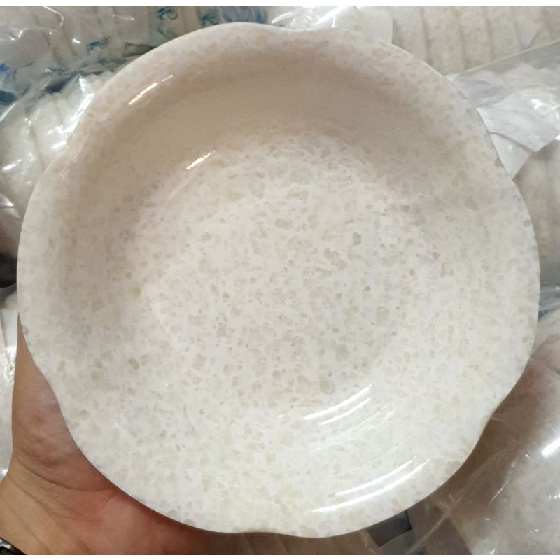 Tô - chén - dĩa nhựa melamine VÂN ĐÁ KEM
