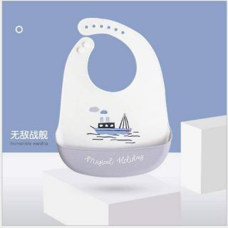 Yếm máng silicone cho bé