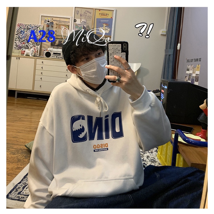 Áo Nỉ Bông Thời Trang UNISEX Hoạ Tiết Chữ DINO 🦖 / HOODIE FREESIZE 💜 MiQa 💜 #05 | BigBuy360 - bigbuy360.vn