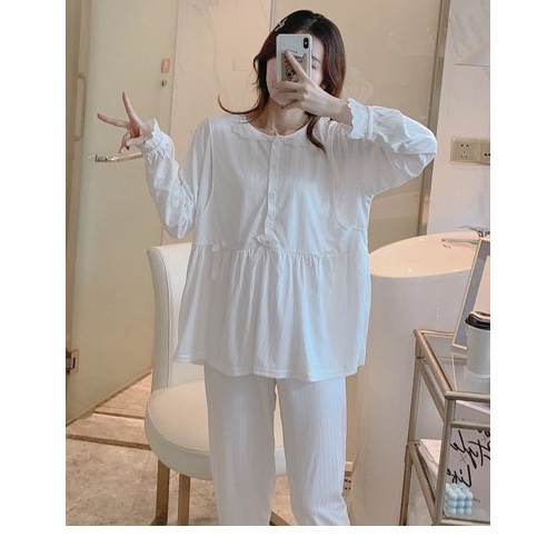 Bộ Bầu Dài Tay Sau Sinh-SAQ100