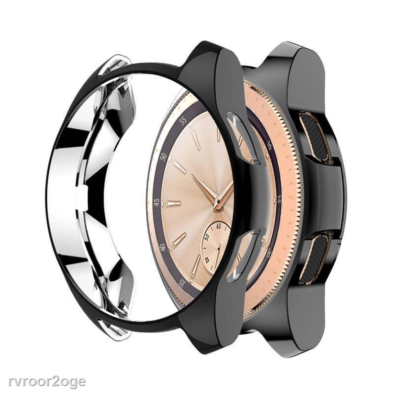 Giá Rẻ Ốp bảo vệ viền đồng hồ Samsung Galaxy Watch 4 3 40mm 44mm 41mm 45mm bằng TPU mềm mạ điện 2 40MM