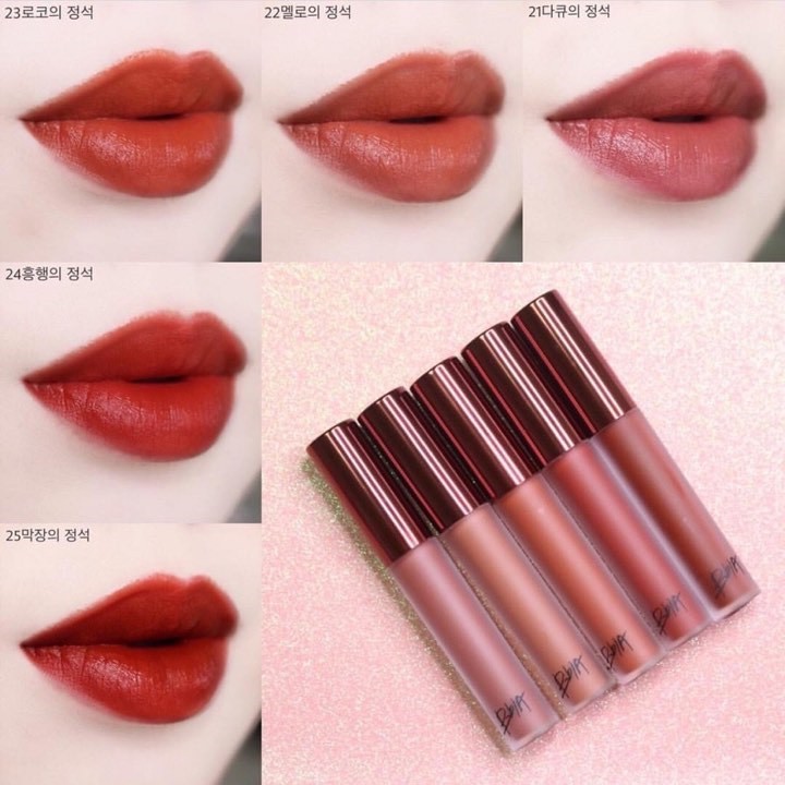 Son Kem lì BBIA Last Velvet Lip Tint son bbia 2 - son bbia 12 - son bbia 25 - son bbia 38 - son  bbia 14.