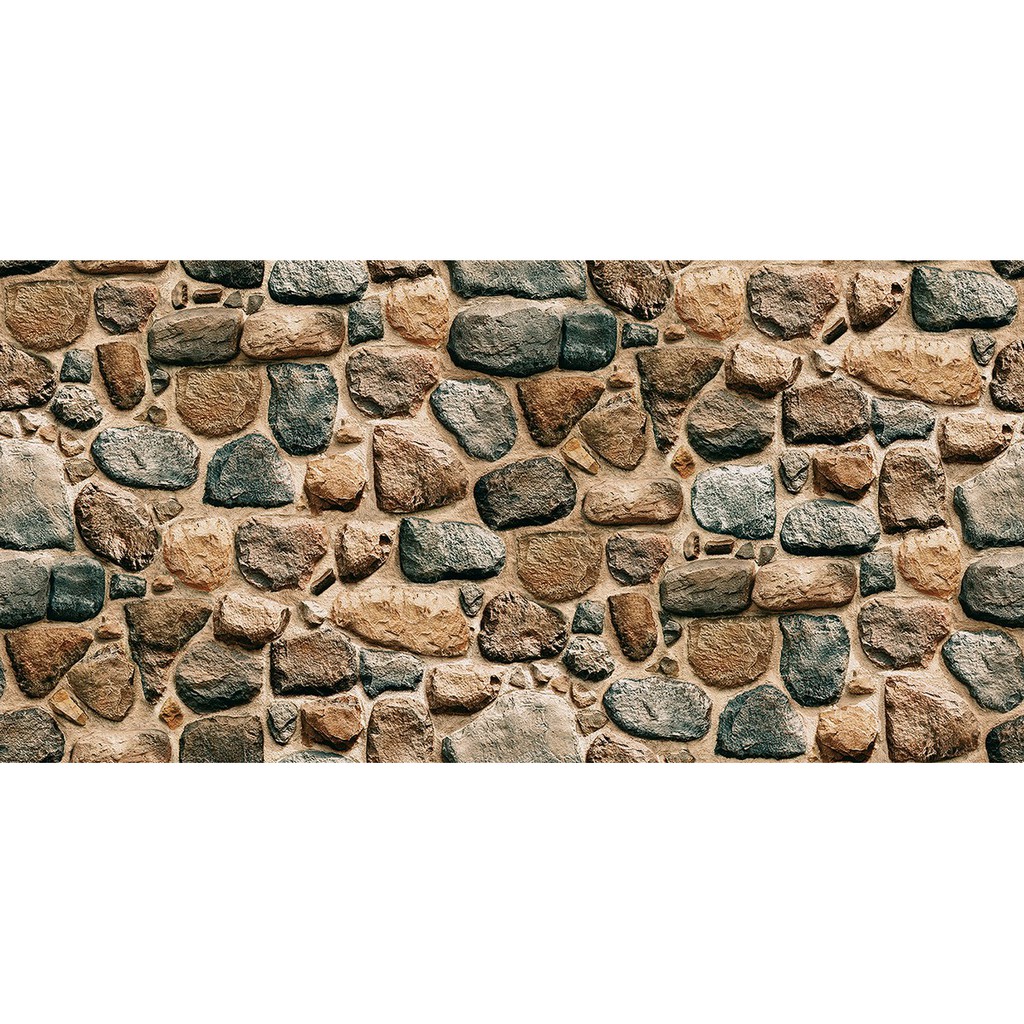 Giấy dán tường Hàn Quốc giả đá ghép  6034-3
