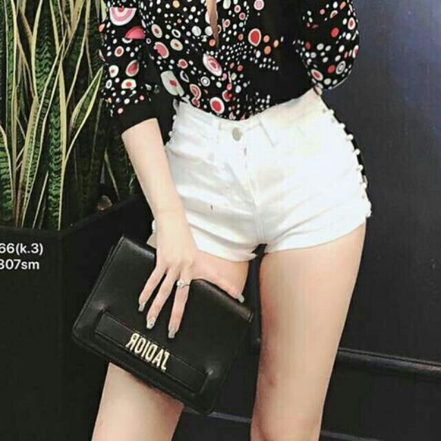 Quần sort trân châu bigsize. Có ảnh thật