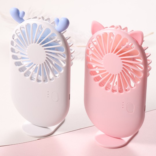 Quạt tích điện mini cầm tay nhỏ gọn
