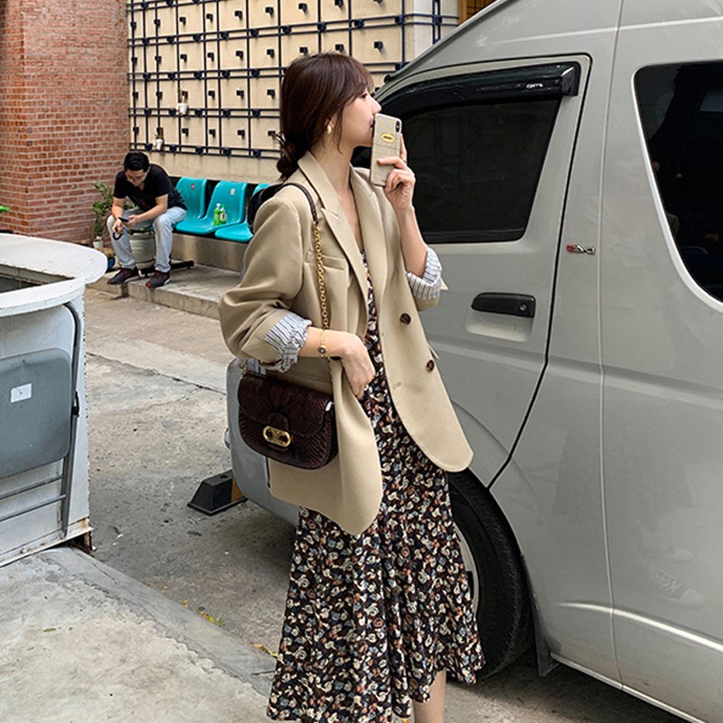 Ảnh thật 5 hình cuối-HC460.Set blazer mùa thu thời trang phiên bản Hàn Quốc | BigBuy360 - bigbuy360.vn