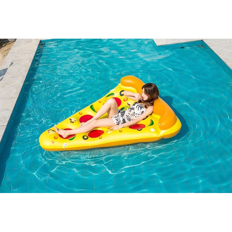 Phao bơi bơm hơi hình bánh pizza cỡ lớn 180cm dành cho người lớn