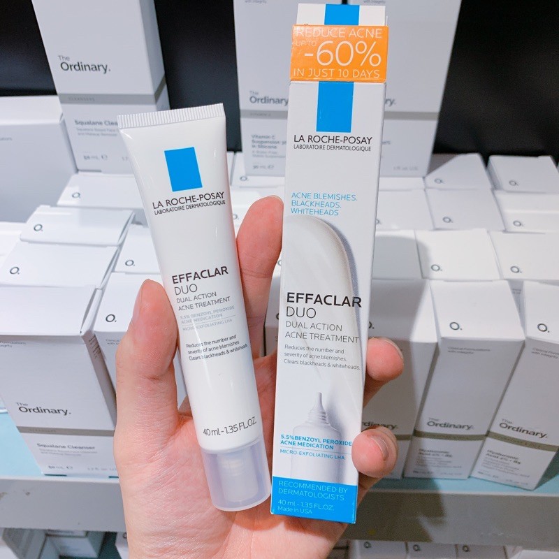 Chấm mụn La Roche-Posay / EFFACLAR DUO ACNE SPOT TREATMENT / 40mL