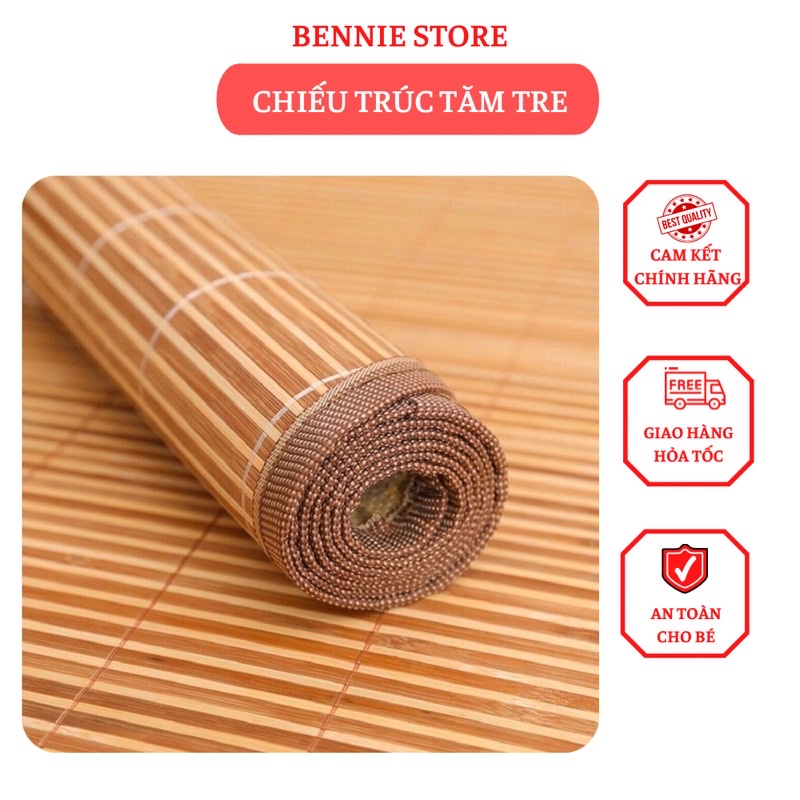 Chiếu trúc trẻ em cao cấp 60cm x 120cm, Chiếu mùa hè cho bé đi học