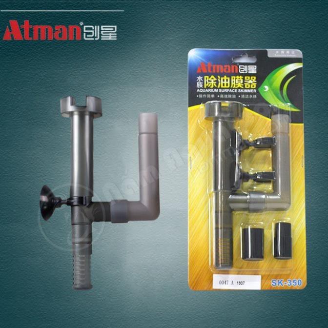 ☘ Đầu Lọc Váng Atman SK-350 | SK-600 - Đầu Lọc Váng, Đầu Hút Mặt Cho Các Loại Lọc Treo,Lọc Thác Bể Cá Cảnh Thuỷ Sinh