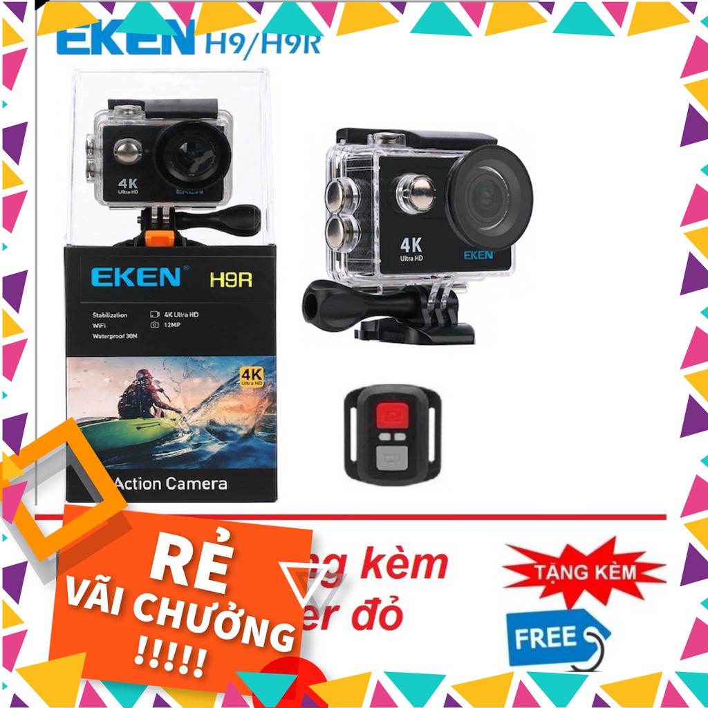 [SALE] [Freeship toàn quốc từ 50k] Camera hành động Eken H9/H9R ultra HD 4K wifi phiên bản 8.1 mới nhất .