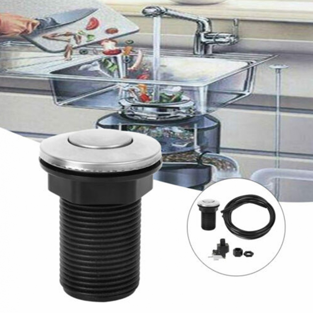 Nút Nhấn Áp Suất Khí Nén Màu Đen Thay Thế Cho Nhà Tắm
