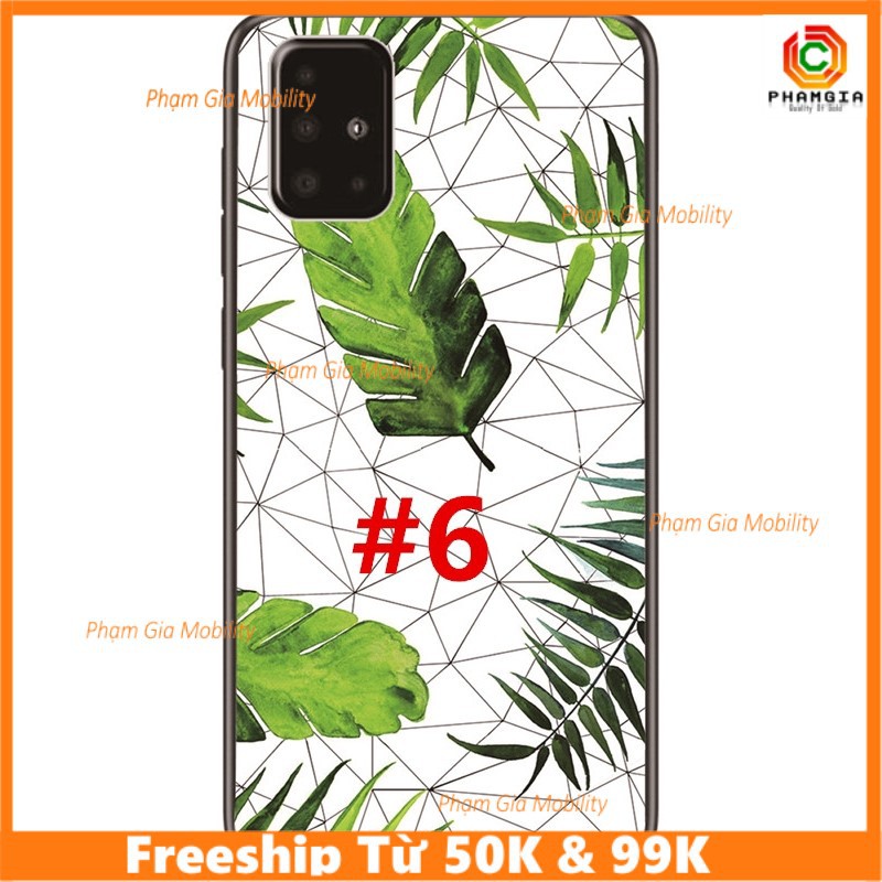 Ốp lưng hoa lá đẹp cho Samsung Galaxy A51