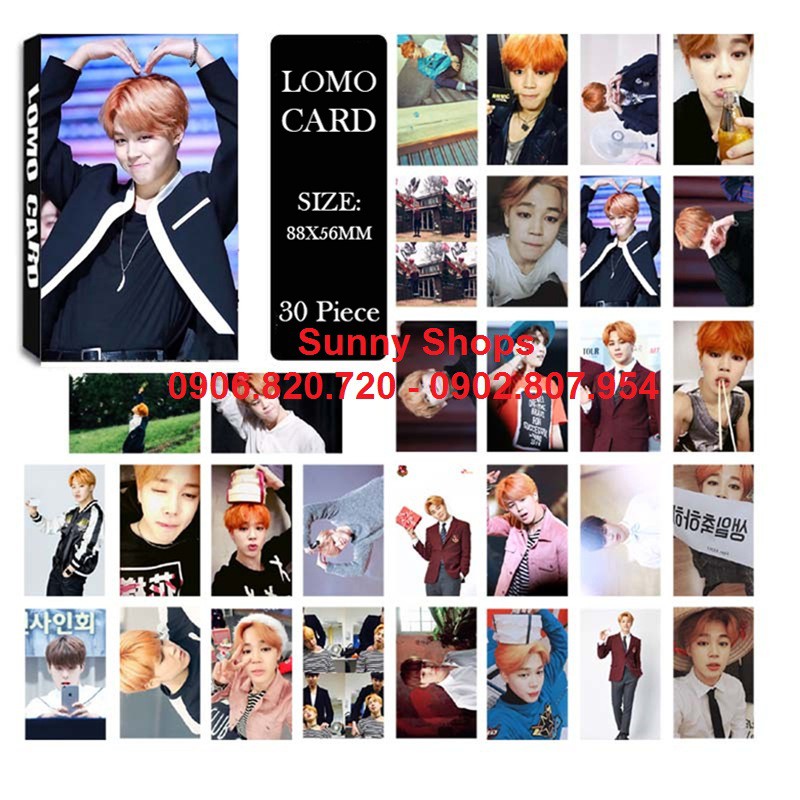 Lomo card hình Jimin BTS | BigBuy360 - bigbuy360.vn