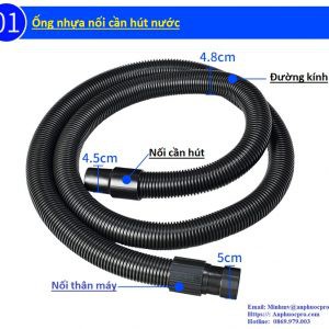 Bộ Ống mềm của máy hút bụi  30L- 70L- 80L- 90L