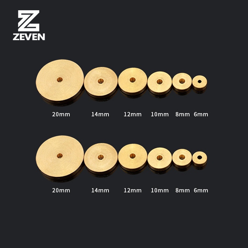 Bộ 6 Dụng Cụ Đánh Dấu Trên Đồ Da Thủ Công Bằng Đồng Thau