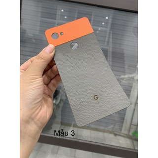 Dán da lưng điện thoại Google Pixel 4A5G trơn không 1 màu