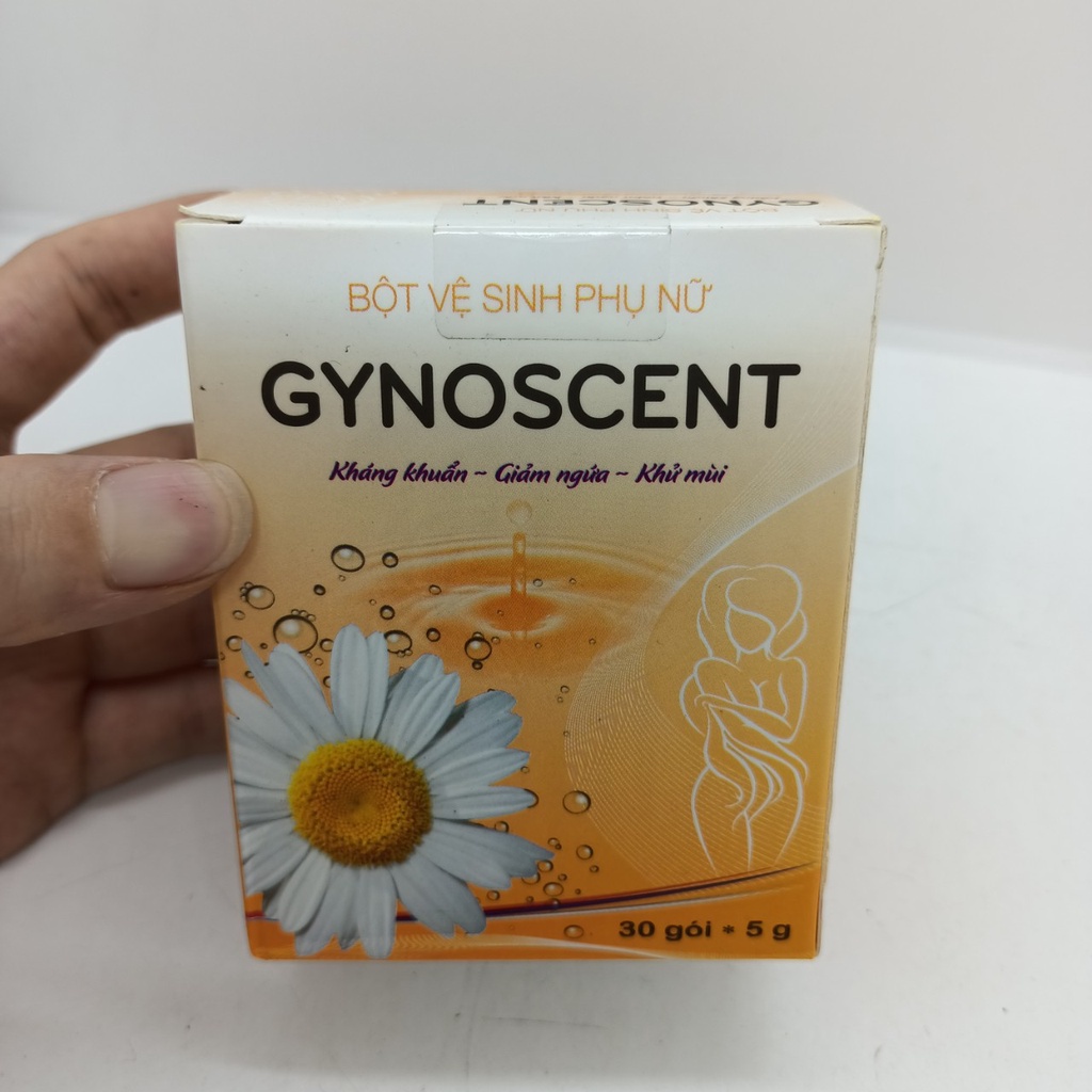 Bột vệ sinh phụ nữ GYNOSCENT hộp 30 gói