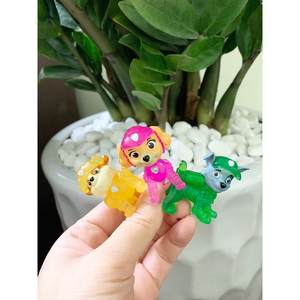 Set 6 Chó cứu hộ Paw Patrol phát sáng Flash