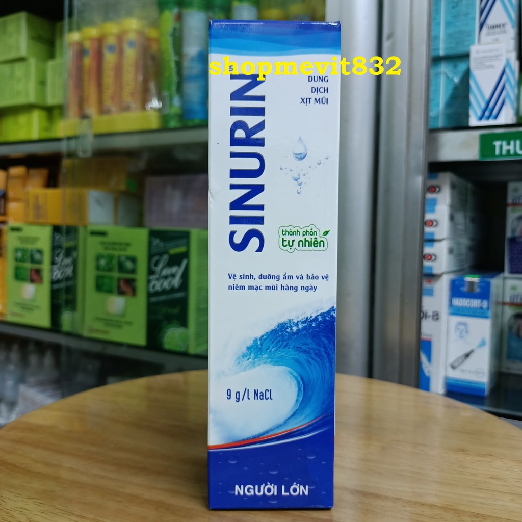 Dung dịch xịt mũi SINURIN 120ml