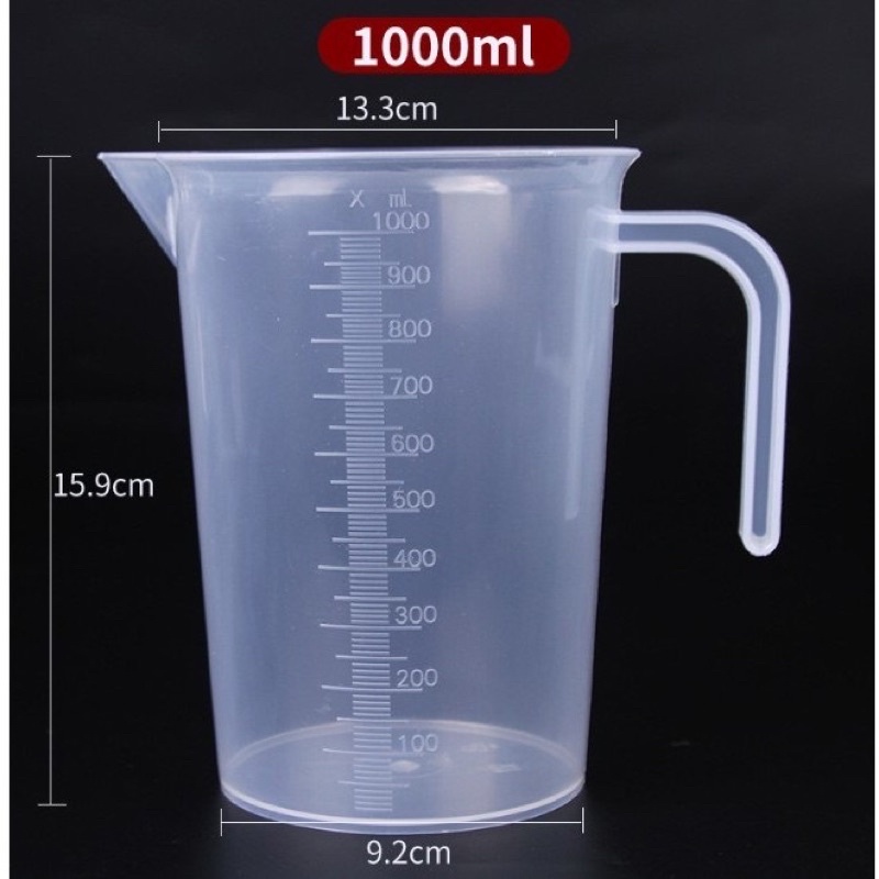 Ca Đong Định Lượng Có Vạch Chia 500ml, 1000ml, 2000ml 3500ml, 5000ml