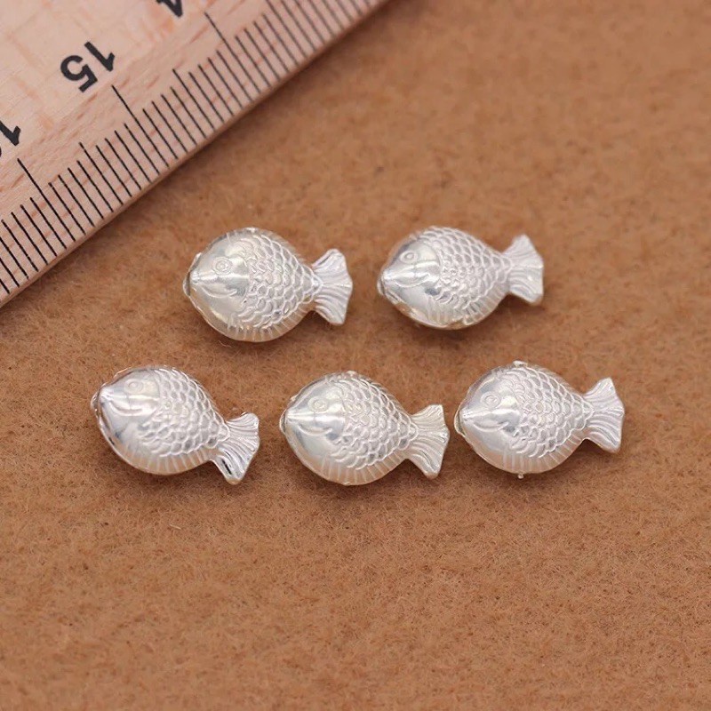 ✅ BÁN SỈ ✅ Charm bạc cá/ cá bạc hàng đẹp - Bạc xịn loại 1, PH139
