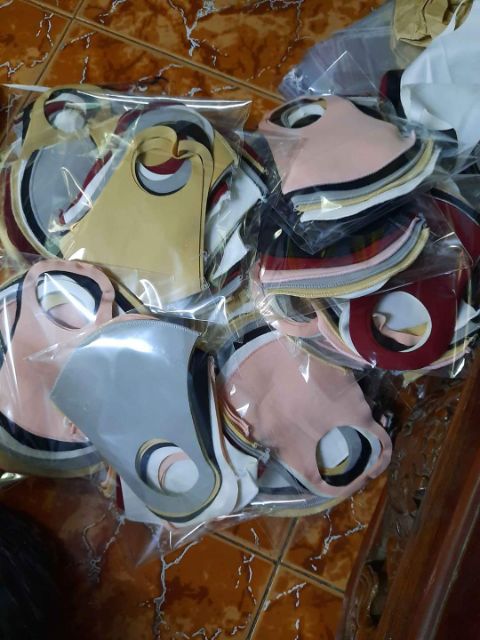 _Combo 5 cái Khẩu Trang Su 3D chống bụi, chống tia UV, thoáng mát, mềm mại | BigBuy360 - bigbuy360.vn