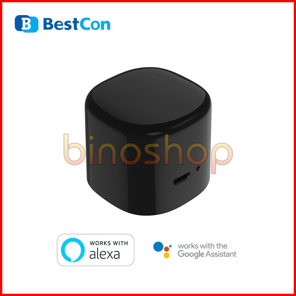 (bản quốc tế) điều khiển hồng ngoại Broadlink Rm Mini 4 - RM4C (new 2020) - Điều khiển hồng ngoại thông minh Broadlink
