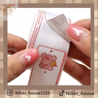 Cuộn 125 tem viết chữ thankyou