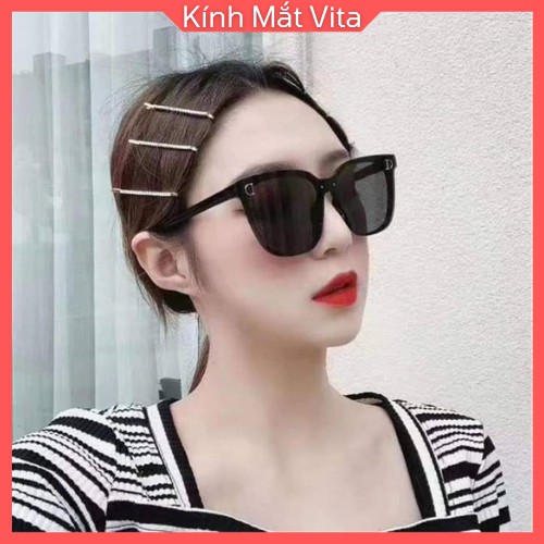 Kính Mát Nữ Shopvita Kính Râm Thời Trang Gọng Kính Vuông Cao Cấp Kính Đi Biển Chống Tia UV - VT11