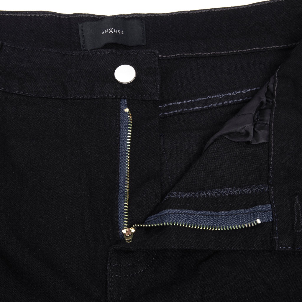 Quần Jean ống loe Standard Flare Jean Black August QL1D