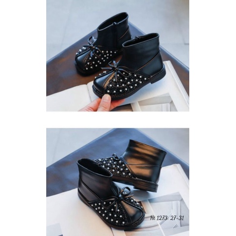 Giày bốt (boot) xinh xắn cho bé gái từ 4 đến 6 tuổi - Ảnh thật shop tự chụp