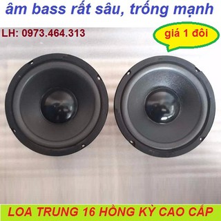 Loa trung 16 cao cấp - loa mid 16 - giá 1 đôi