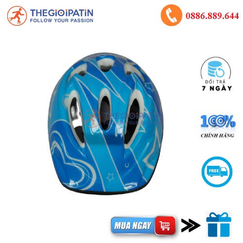 Mũ Bảo Hiểm Trượt Patin Cho Bé Dưới 10 tuổi - Mt [Shop Ưu Đãi]