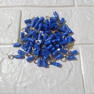 100 đầu cos đồng thau tròn 4mm