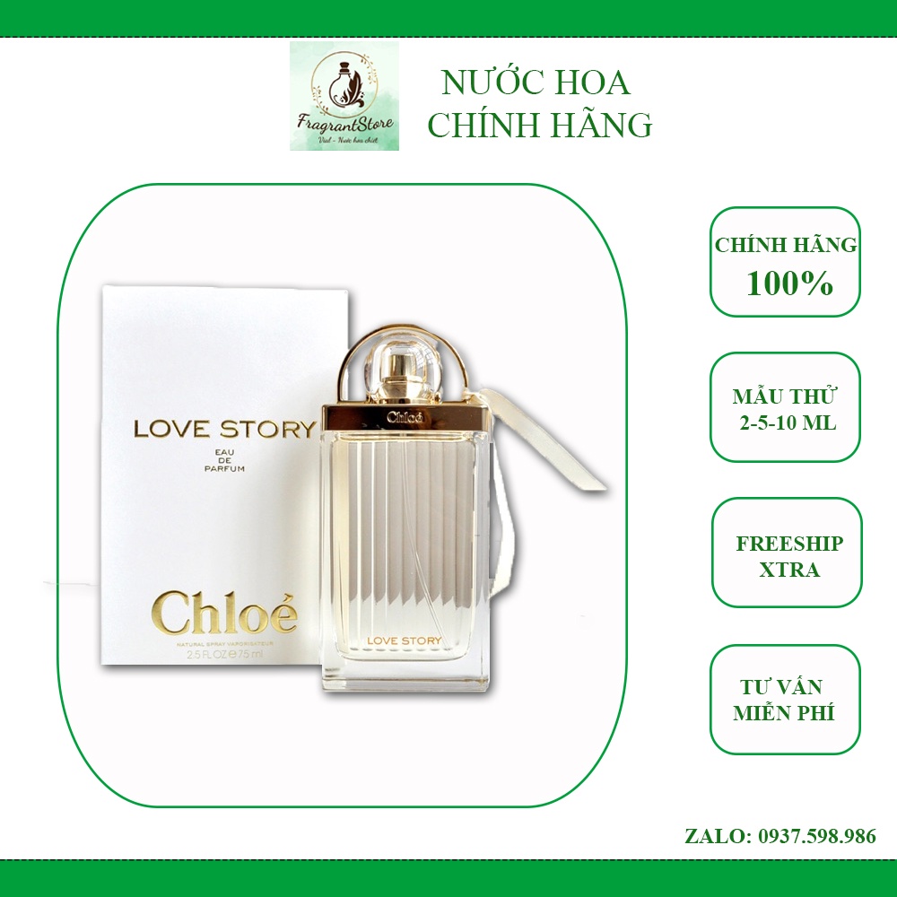 Nước hoa Chloe Love Story EDP (mẫu thử)