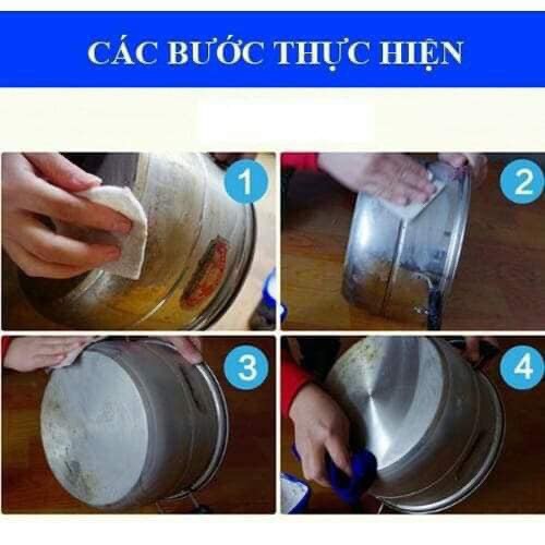 Kem Tẩy Ố Kim Loại Hàn Quốc Đánh Sạch Bóng Nhanh